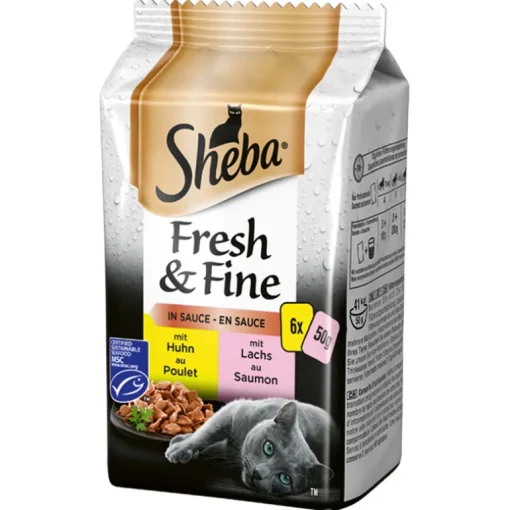 Sheba Fresh Fine Feine Vielfalt 12x6x50g