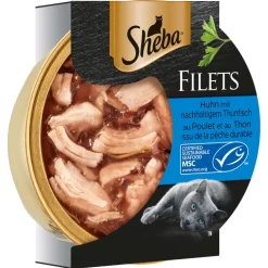 Sheba Katzenfutter Filets Huhn mit Thunfisch