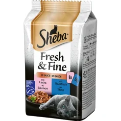 Sheba Nassfutter Fresh & Fine Fisch Variationen