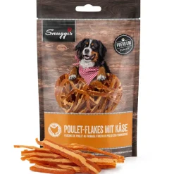 Snuggis Hundeleckerli Poulet-Flakes mit Käse 80g