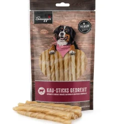 Snuggis Hundesnack Kau-Sticks gedreht 12cm 246g