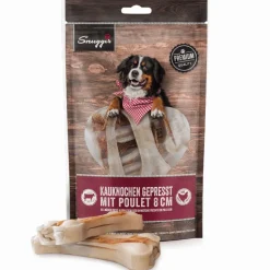 Snuggis Kauknochen gepresst mit Poulet