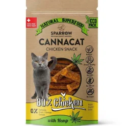 Sparrow Pet CannaCat Chicken Sticks mit CBD