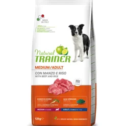 Trainer Hundefutter Natural Medium Adult Rind & Reis