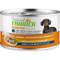 Trainer Hundefutter Sensitive No Gluten Small & Toy Adult Forelle 24x150g