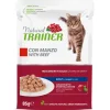 Trainer Katzenfutter Adult Rind in Sauce 12x85g