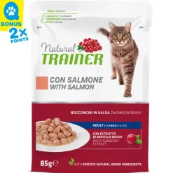 Trainer Katzenfutter Adult Lachs in Sauce 12x85g