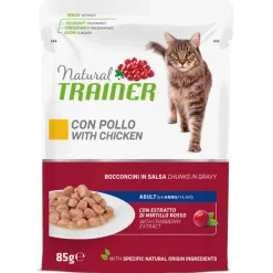 Trainer Katzenfutter Adult Huhn in Sauce 12x85g