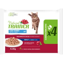 Trainer Natural Katzenfutter Thunfisch in Sauce 4x85g