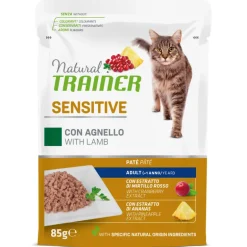 Trainer Natural Nassfutter Sensitive Lamm 12x85g Beutel