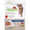 Trainer Natural Nassfutter Hairball Adult Rind 12x85g Beutel