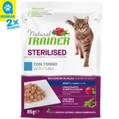 Trainer Natural Sterilised Adult Thunfisch in Sauce 12x85g Beutel