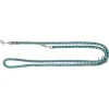 Trixie Cavo Hundeleine geflochten aqua/grafit