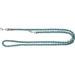 Trixie Cavo Hundeleine geflochten aqua/grafit