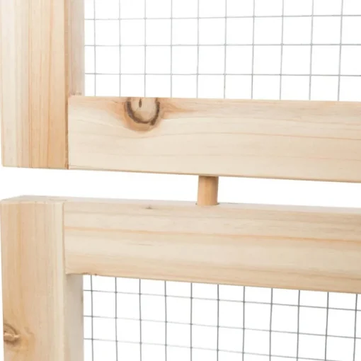 Trixie Freilaufgehege für Innen mit Holzrahmen