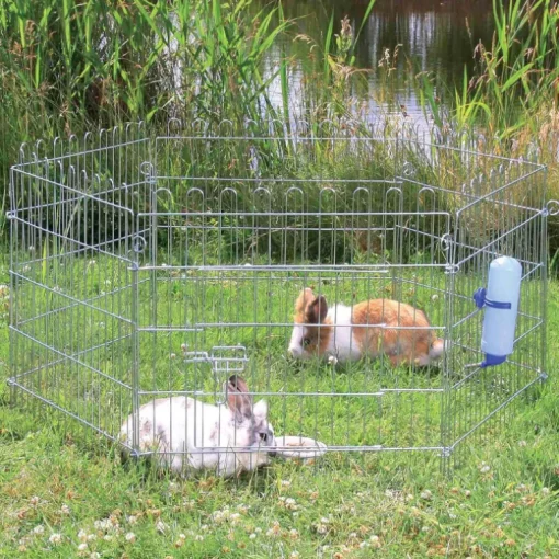 Trixie Freilaufgehege Natura verzinkt ø126cm