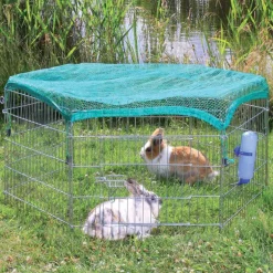 Trixie Freilaufgehege Natura mit Schutznetz ø126cm