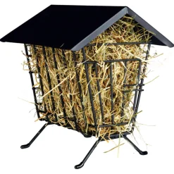 Trixie Heuraufe mit Dach Metall 20x23x20cm