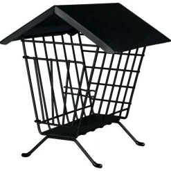 Trixie Heuraufe mit Dach Metall 20x23x20cm
