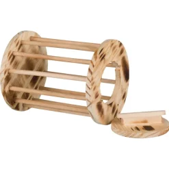 Trixie Heuraufe rund Holz geflammt