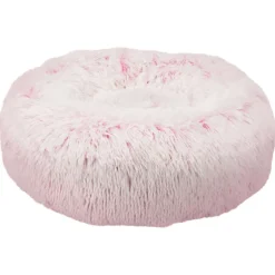 Trixie Hundebett Harvey rund ø50cm weiss/pink
