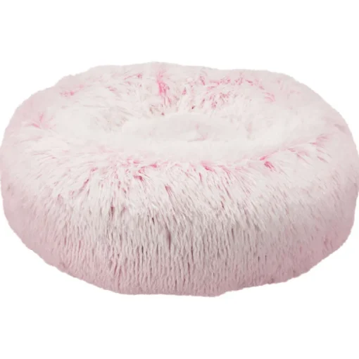 Trixie Hundebett Harvey rund ø50cm weiss/pink
