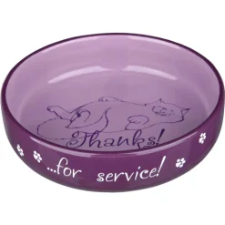 Trixie Keramiknapf Thanks für Service 0.3l
