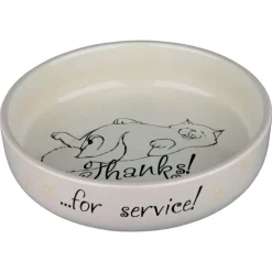 Trixie Keramiknapf Thanks für Service 0.3l
