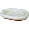Trixie Kuschelbett 47x38cm wollweiss-rot