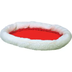Trixie Kuschelbett 47x38cm wollweiss-rot