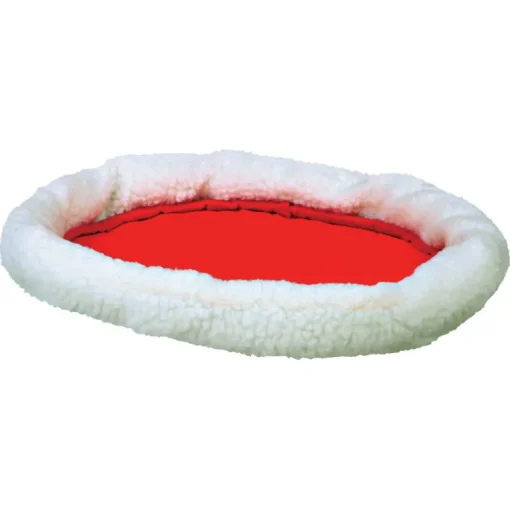 Trixie Kuschelbett 47x38cm wollweiss-rot