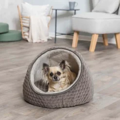 Trixie Kuschelhöhle Livia taupe-creme 45x33cm