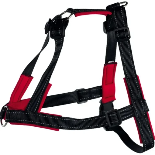 Trixie Lead n Walk Soft-Ausbildungsgeschirr schwarz