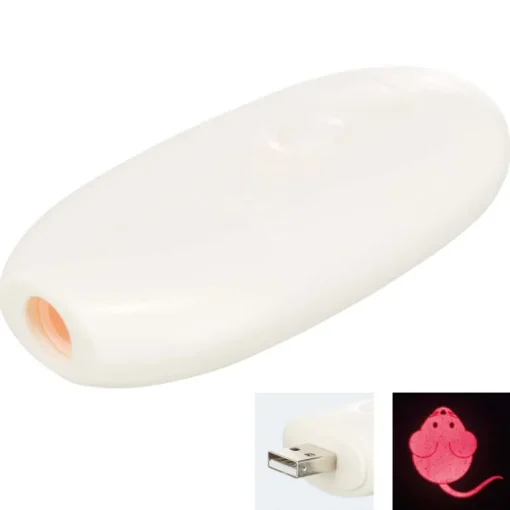 Trixie LED Pointer Catch the Light Maus weiss 8.5cm