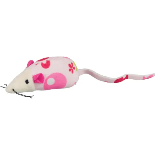 Trixie Maus/Fische Plüsch/Stoff 9-12cm
