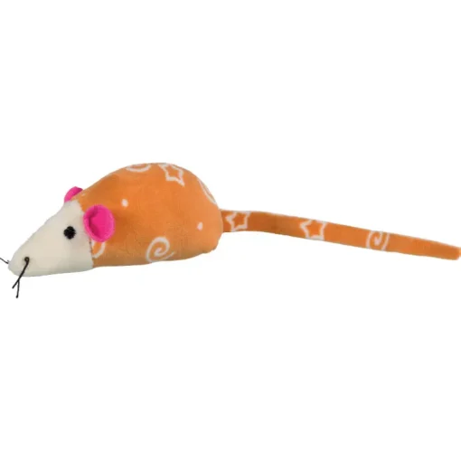 Trixie Maus/Fische Plüsch/Stoff 9-12cm