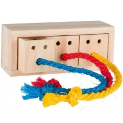 Trixie Nagerspielzeug Snack Cube aus Holz