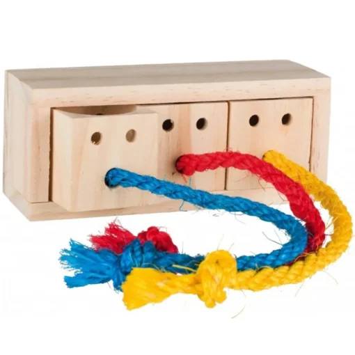 Trixie Nagerspielzeug Snack Cube aus Holz