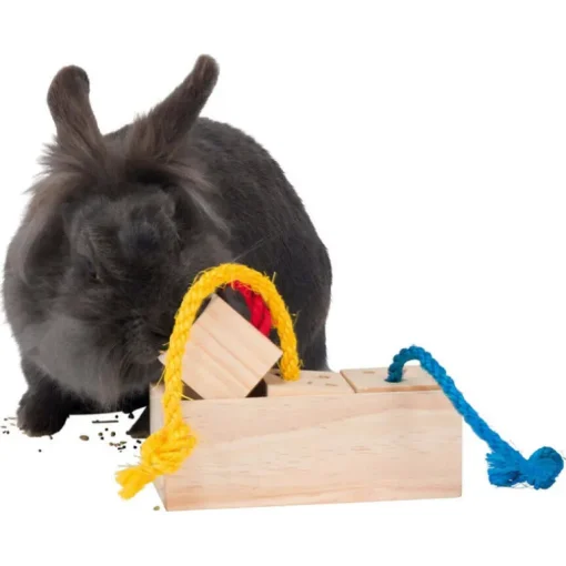 Trixie Nagerspielzeug Snack Cube aus Holz