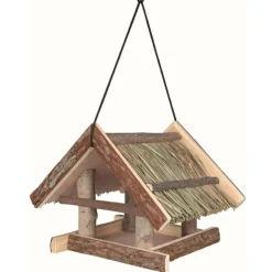 Trixie Natural Living Futterhaus - Vogelhaus aus Holz