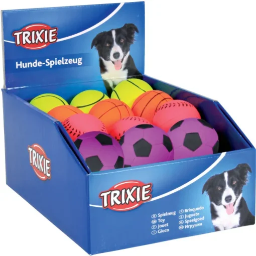 Trixie Neonbälle Moosgummi D=6cm
