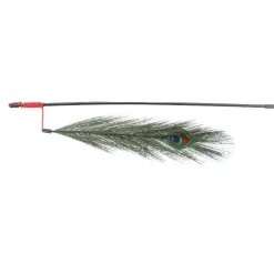 Trixie Spielangel mit Pfauenfeder 47cm