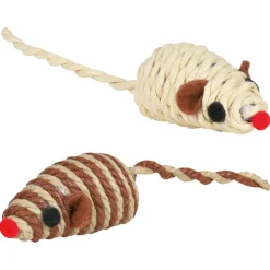 Trixie Spielmaus aus Bast mit Rassel