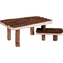 Trixie Unterstand mit Treppe aus Naturholz 37x17x28cm