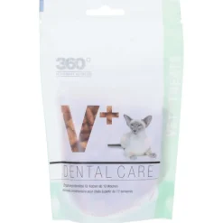 360° Veterinary Nutrition Cat Vet+ Treats Dental Care 65g