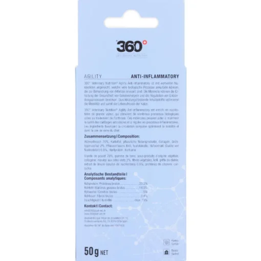 360° Veterinary Nutrition Cat Superfood Agility Anti-Inflam. 50g