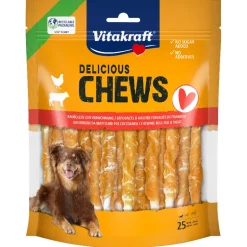 Vitakraft Deli Chews Kaurollen mit Huhn S 25 Stk.