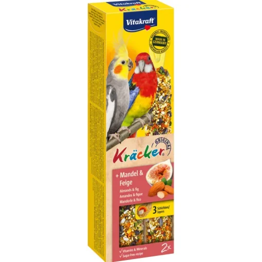 Vitakraft Kräcker mit Frucht für Grosssittiche 2 Stück