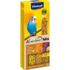 Vitakraft Kräcker Trio Ei, Frucht und Honig für Sittiche
