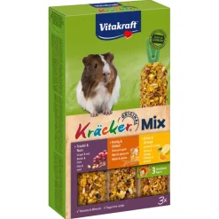 Vitakraft Kräcker Trio Mix Nuss, Honig & Citrus 3er